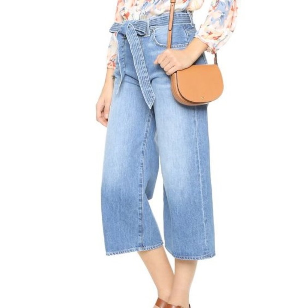 7 For All Mankind Belted Culottes Coronado Springs